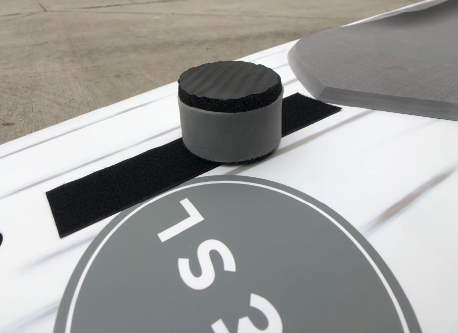 prone paddle board chin pad