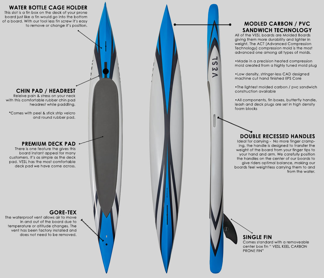 vesl Carbon proneboard