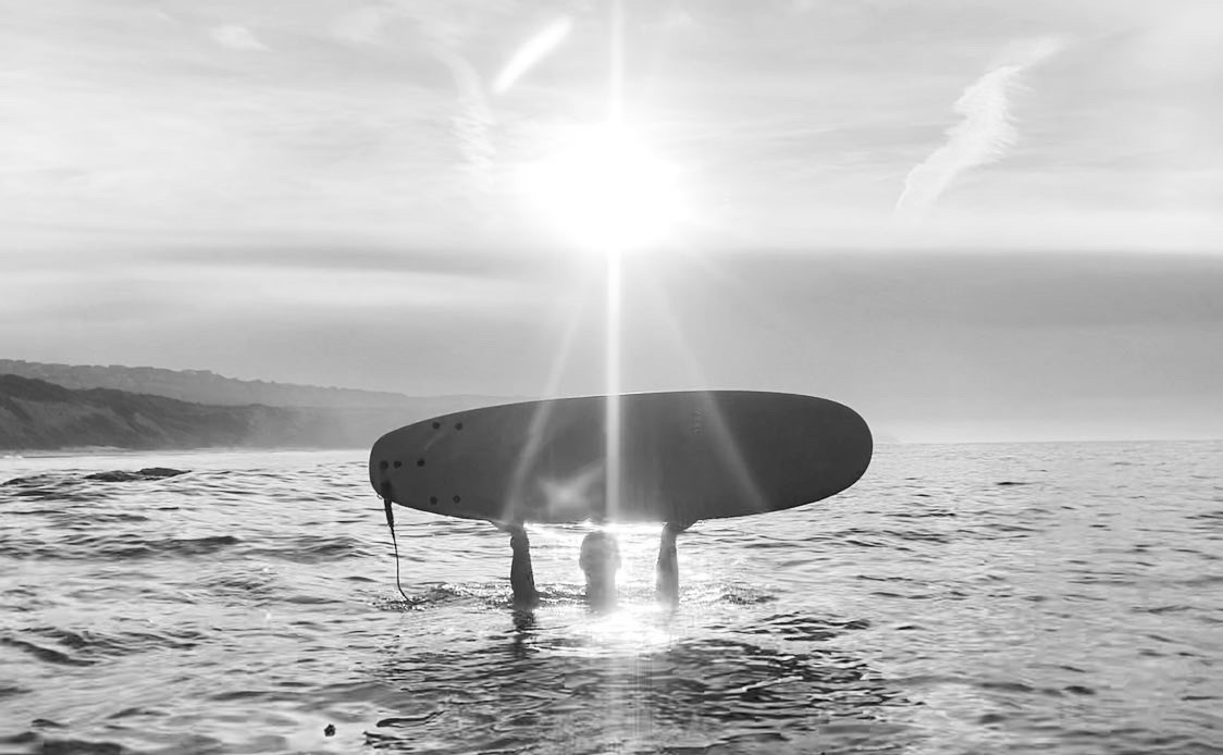 VESL Soft Top Longboard lineup showing available colors and sizes