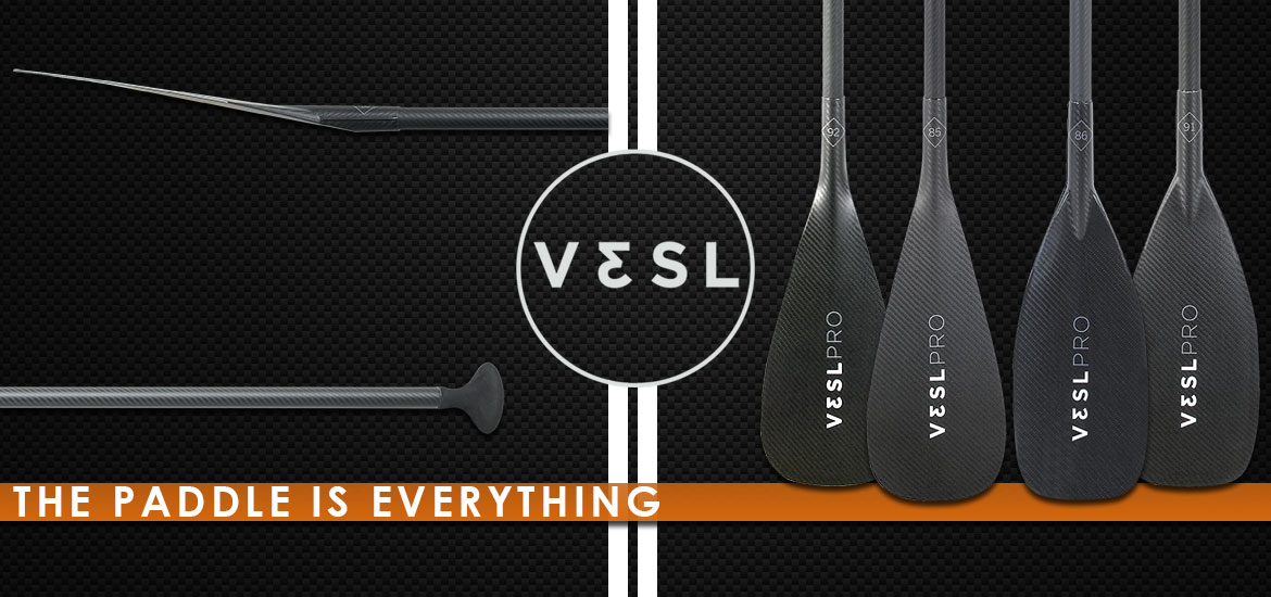 Vesl 100% Paddles for Stand Up Paddle : 100% Carbon SUP Paddles